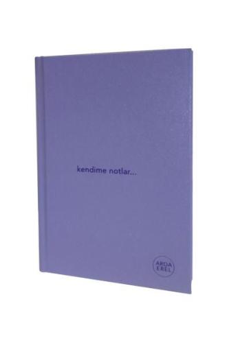 Kendime Notlar Arda Erel Defter (Lila Ciltli) | Kitap Ambarı