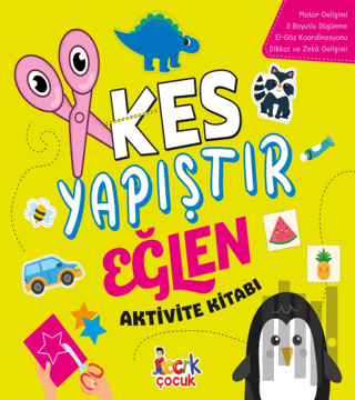 Kes Yapıştır Eğlen Aktivite Kitabı | Kitap Ambarı