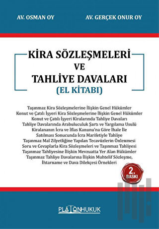 Kira Sözleşmeleri ve Tahliye Davaları - El Kitabı | Kitap Ambarı