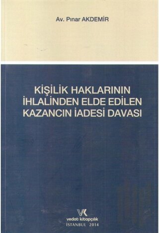 Kişilik Haklarının İhlalinden Elde Edilen Kazancın İadesi Davası | Kit