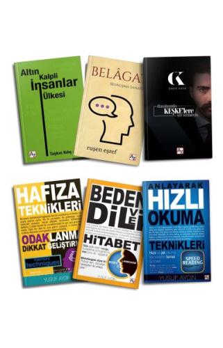 Kişisel Gelişim Seti (6 Kitap Takım) | Kitap Ambarı