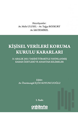 Kişisel Verileri Koruma Kurulu Kararları | Kitap Ambarı