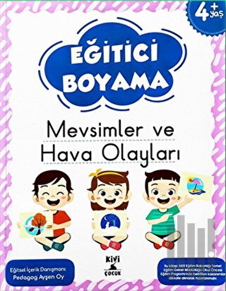 Kivi Eğitici Boyama Mevsimler Ve Hava Olayları | Kitap Ambarı