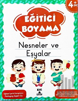 Kivi Eğitici Boyama Nesneler Ve Eşyalar | Kitap Ambarı