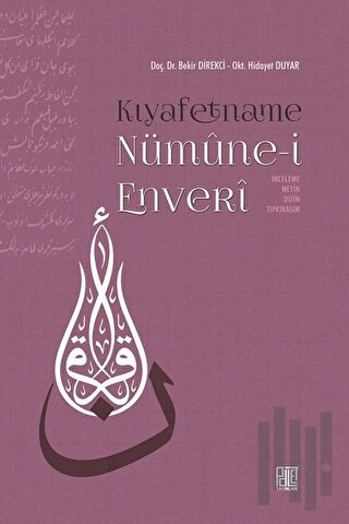 Kıyafetname - Numune-i Enveri | Kitap Ambarı