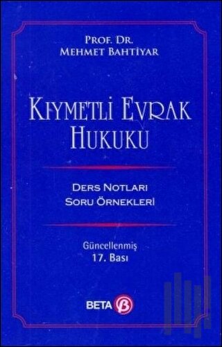 Kıymetli Evrak Hukuku | Kitap Ambarı