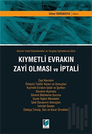 Kıymetli Evrakın Zayi Olması ve İptali | Kitap Ambarı