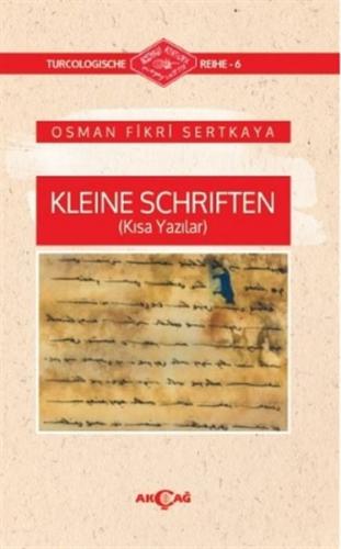 Kleine Schriften (Kısa Yazılar) | Kitap Ambarı