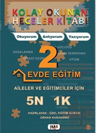 Kolay Okunan Heceler Kitabı 2 | Kitap Ambarı