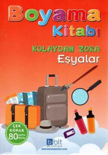 Boyama Kitabı - Kolaydan Zora Eşyalar | Kitap Ambarı