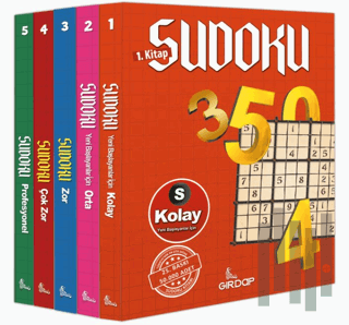 Kolaydan Zora Sudoku 5’li Set | Kitap Ambarı