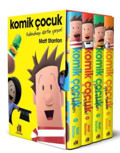 Komik Çocuk Seti - 4 Kitap Takım | Kitap Ambarı