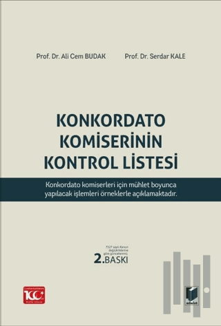 Konkordato Komiserinin Kontrol Listesi (Ciltli) | Kitap Ambarı