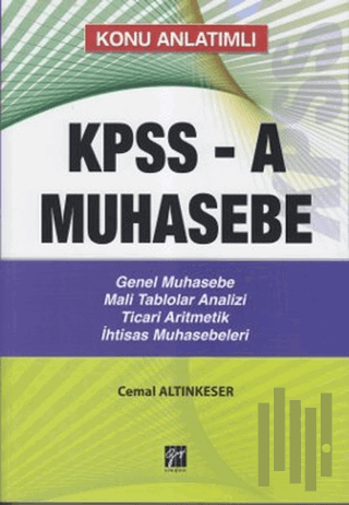 Konu Anlatımlı KPPS-A Muhasebe | Kitap Ambarı