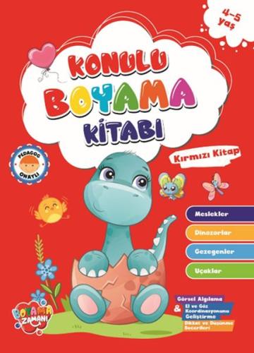 Konulu Boyama Serisi-Yeşil Kitap 4-5 Yaş | Kitap Ambarı