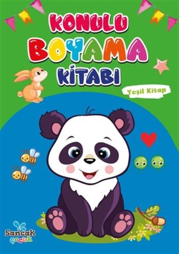 Konulu Boyama Kitabı - Yeşil Kitap | Kitap Ambarı