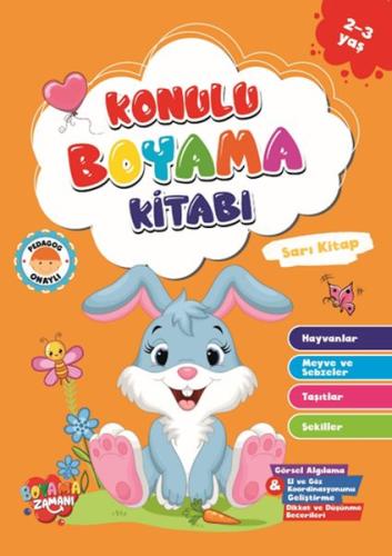 Konulu Boyama Serisi-Sarı Kitap 2-3 Yaş | Kitap Ambarı