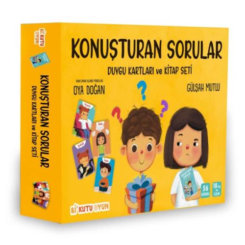 Konuşturan Sorular - Duygu Kartları ve Kitap Seti | Kitap Ambarı