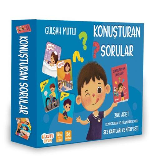 Konuşturan Sorular - Ses Kartları ve Kitap Seti | Kitap Ambarı