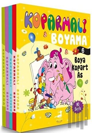 Koparmalı Boyama Set 2 (5 Kitap Takım) | Kitap Ambarı