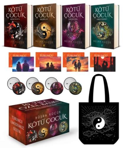 Kötü Çocuk Serisi 4 Kitap Takım (Kutulu Ciltli Set) | Kitap Ambarı