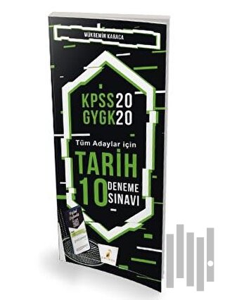 KPSS 2020 GYGK - Tüm Adaylar İçin Tarih 10 Deneme Sınavı | Kitap Ambar