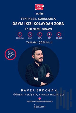 KPSS 2024 ÖSYM İkizi Kolaydan Zora | Kitap Ambarı