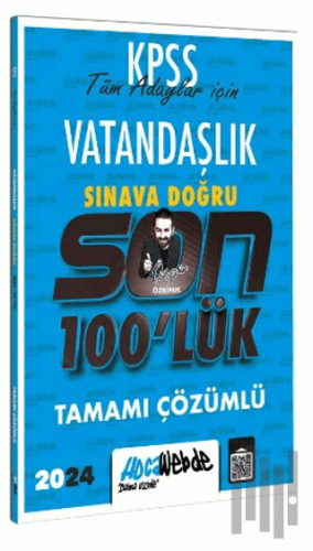 KPSS 2024 Vatandaşlık Son 100 lük Tamamı Çözümlü Sorular | Kitap Ambar