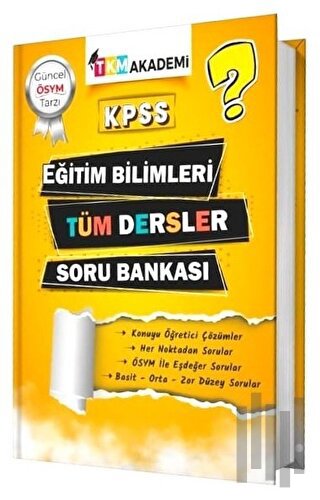 KPSS Eğitim Bilimleri Tüm Dersler Soru Bankası Tek Kitap | Kitap Ambar