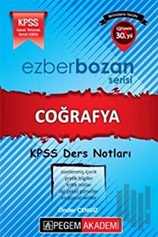 KPSS Ezberbozan Coğrafya Ders Notları | Kitap Ambarı