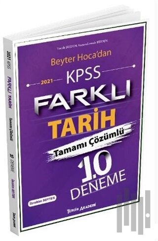 KPSS Farklı Tarih Tamamı Çözümlü 10 Deneme | Kitap Ambarı