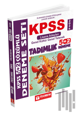 KPSS Genel Kültür - Genel Yetenek Çözümlü 5 + 2 Deneme Lisans Adayları