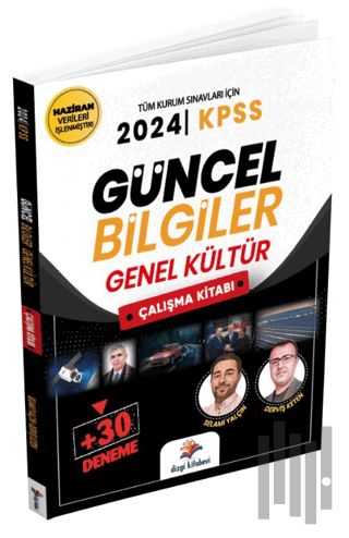 KPSS Güncel Bilgiler Genel Kültür Çalışma Kitabı 30 Deneme İlaveli | K