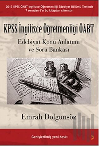 KPSS İngilizce Öğretmenliği ÖABT Edebiyat Konu Anlatımı ve Soru Bankas