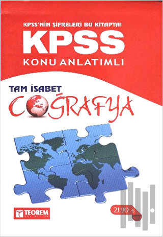 KPSS Tam İsabet Coğrafya Konu Anlatımlı | Kitap Ambarı