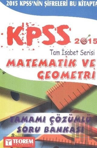 KPSS Tam İsabet Matematik ve Geometri Soru Bankası 2015 | Kitap Ambarı