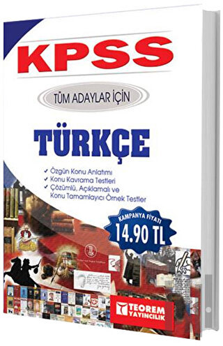 KPSS Tüm Adaylar İçin Türkçe | Kitap Ambarı