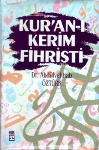 Kur’an-ı Kerim Fihristi (Ciltli) | Kitap Ambarı