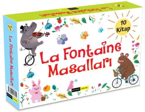 La Fontaine Masalları Seti - 10 Kitap Takım | Kitap Ambarı