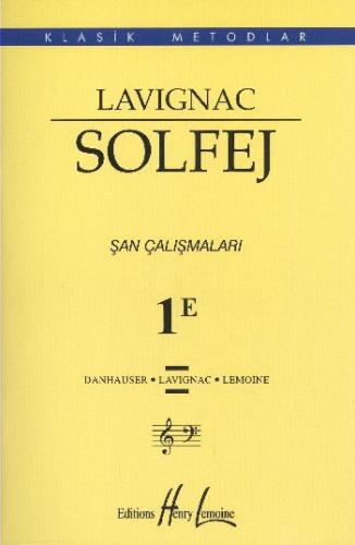 Lavignac Solfej 1E (Küçük Boy) | Kitap Ambarı