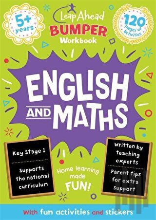 Leap Ahead Bumper Workbook: 5+ Years English and Maths | Kitap Ambarı