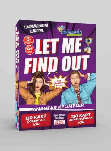 Let Me Find Out (Anahtar Kelimeler) | Kitap Ambarı