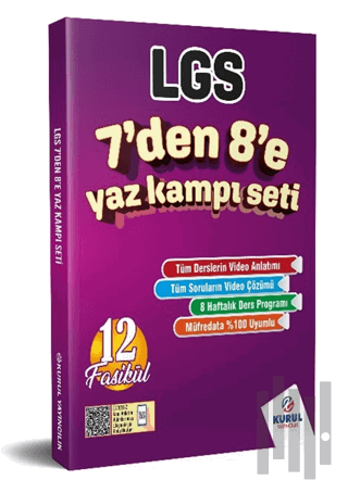 LGS 7'den 8'e Yaz Kampı Konu Anlatımlı Soru Bankası Seti | Kitap Ambar