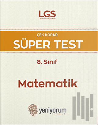 LGS Çek Kopar Süper Test 8. Sınıf Matematik | Kitap Ambarı