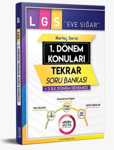 LGS Eve Sığar 1.Dönem Konuları Tekrar Soru Bankası+Deneme | Kitap Amba