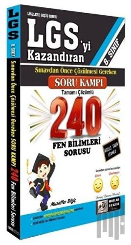 LGS Öncesi Çözülmesi Gereken 240 Fen Bilimleri Soru Kampı | Kitap Amba