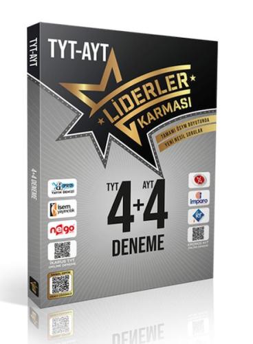 Liderler Karması TYT AYT 4+4 Deneme Seti | Kitap Ambarı