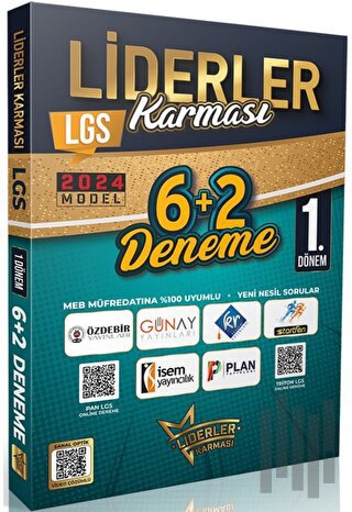 Liderler Karması LGS 1. Dönem 6+2 Deneme Seti | Kitap Ambarı