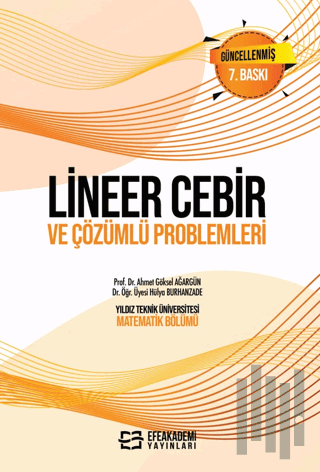 Lineer Cebir ve Çözümlü Problemleri | Kitap Ambarı