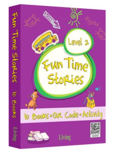 Fun Time Stories - Level 2 (10 Books+CD+Activity) | Kitap Ambarı